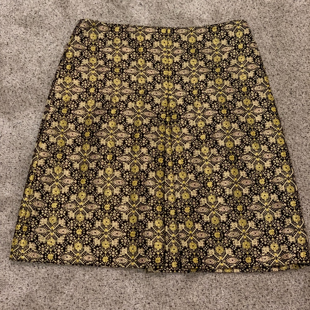 Gold Brocade Skirt